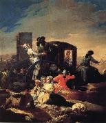Francisco Goya Crockery Vendor oil painting on canvas